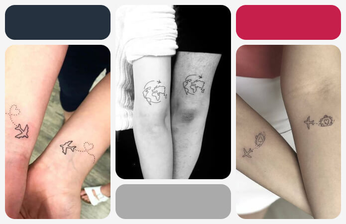 Tattoos For Long-Distance Couples