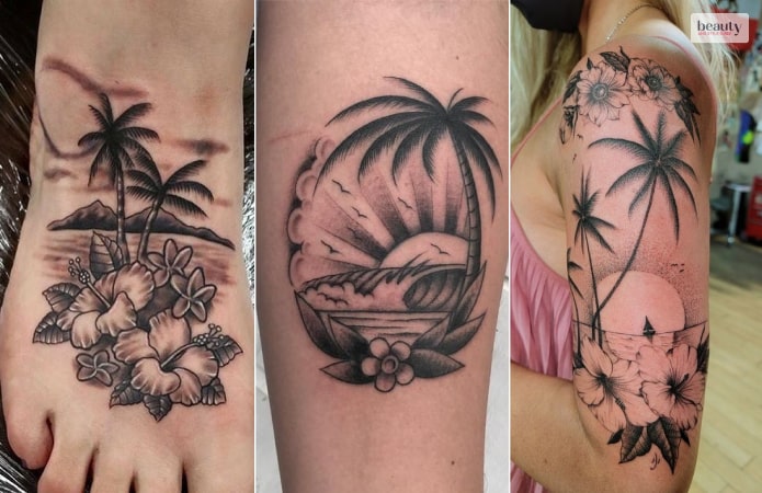 Hawaii Flower Tattoo