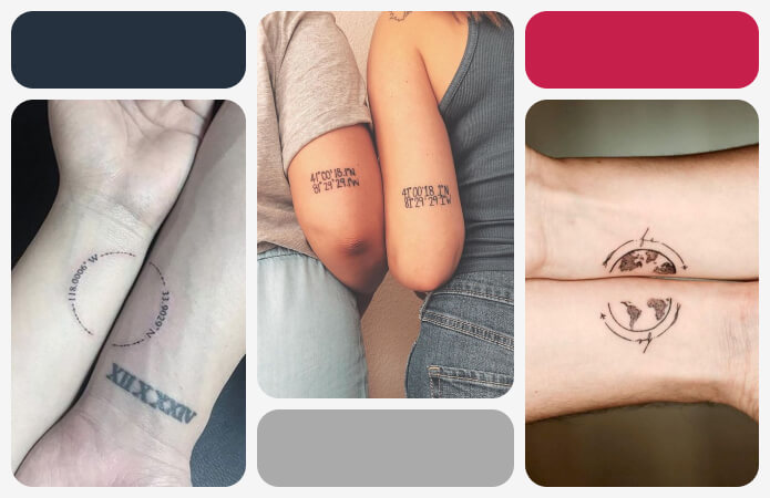 Simple Best Friend Tattoos