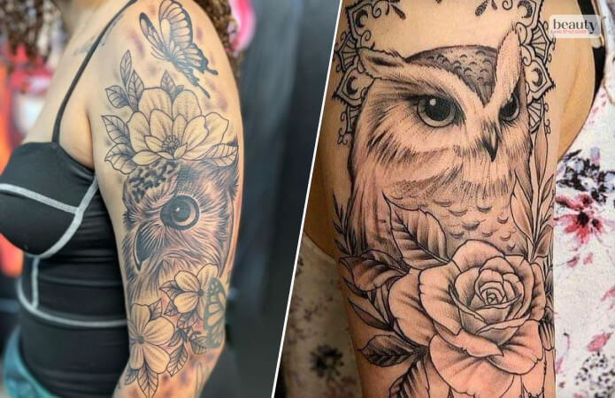 Owl Long-Sleeve Tattoo